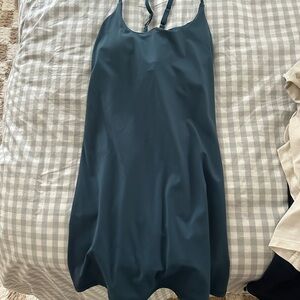 Teal Cami Athletic Dress